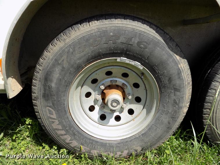 image for item DC7246 2007 Welchel enclosed trailer