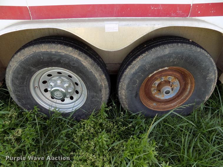 image for item DC7246 2007 Welchel enclosed trailer