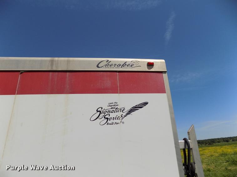 image for item DC7246 2007 Welchel enclosed trailer