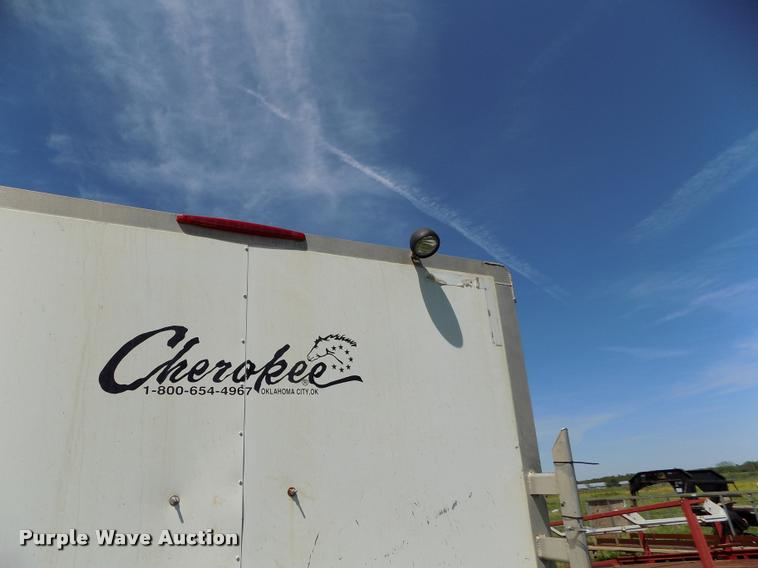 image for item DC7246 2007 Welchel enclosed trailer