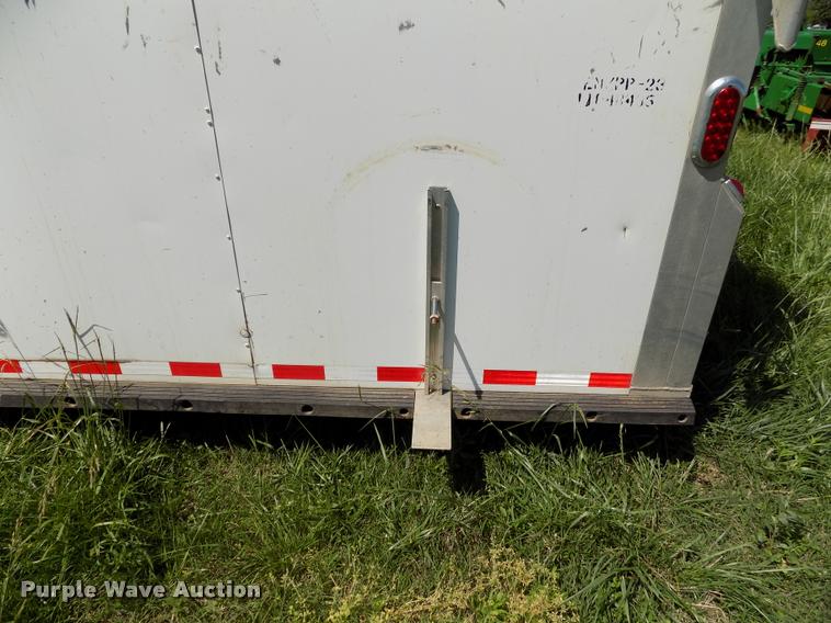 image for item DC7246 2007 Welchel enclosed trailer