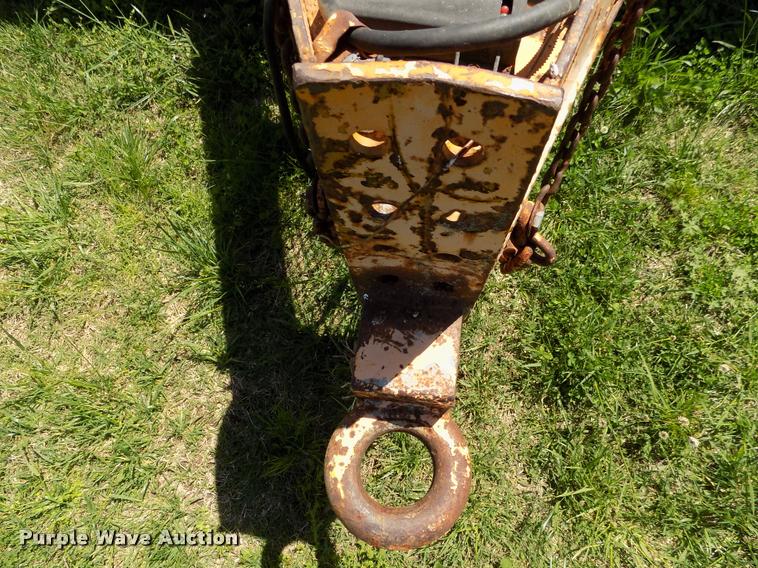 image for item DC7247 1977 Belshe equipment trailer