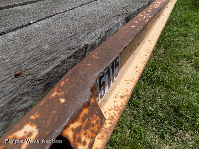 image for item DC7247 1977 Belshe equipment trailer