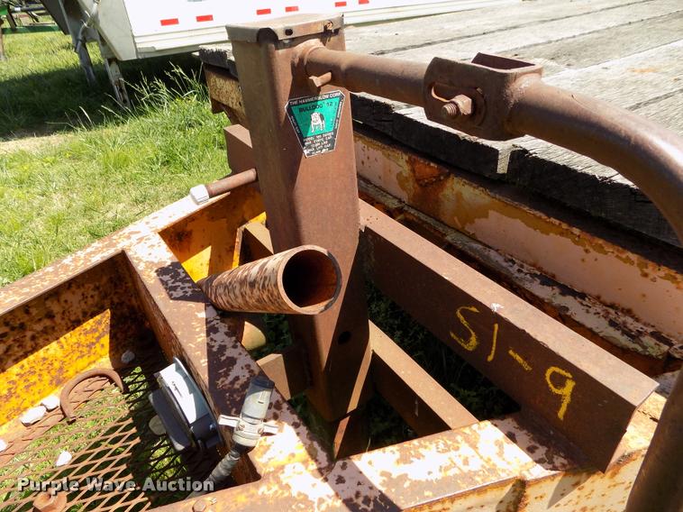 image for item DC7247 1977 Belshe equipment trailer