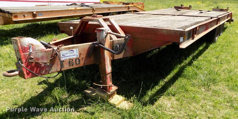image for item DC7248 1977 Belshe equipment trailer