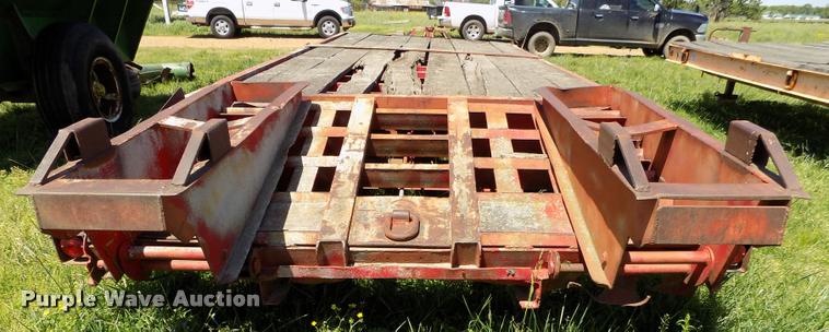 image for item DC7248 1977 Belshe equipment trailer
