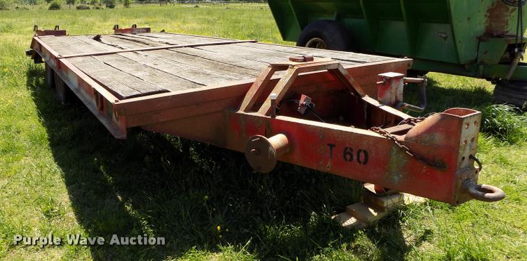 image for item DC7248 1977 Belshe equipment trailer