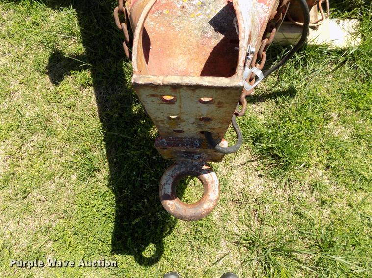 image for item DC7248 1977 Belshe equipment trailer