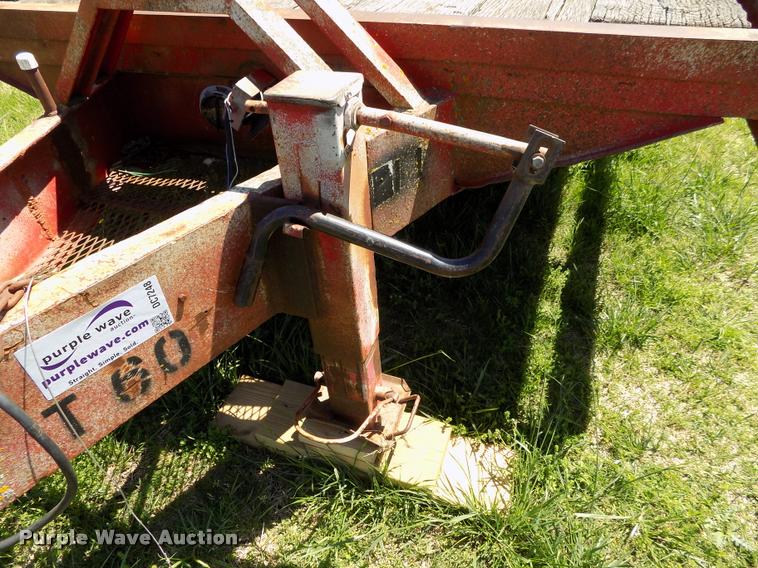 image for item DC7248 1977 Belshe equipment trailer