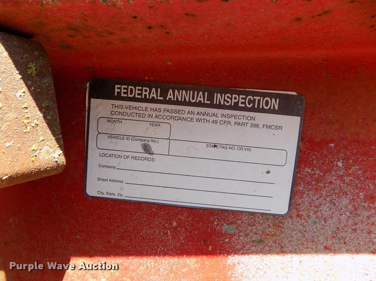 image for item DC7248 1977 Belshe equipment trailer