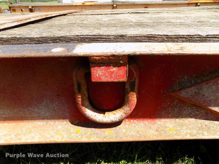 image for item DC7248 1977 Belshe equipment trailer