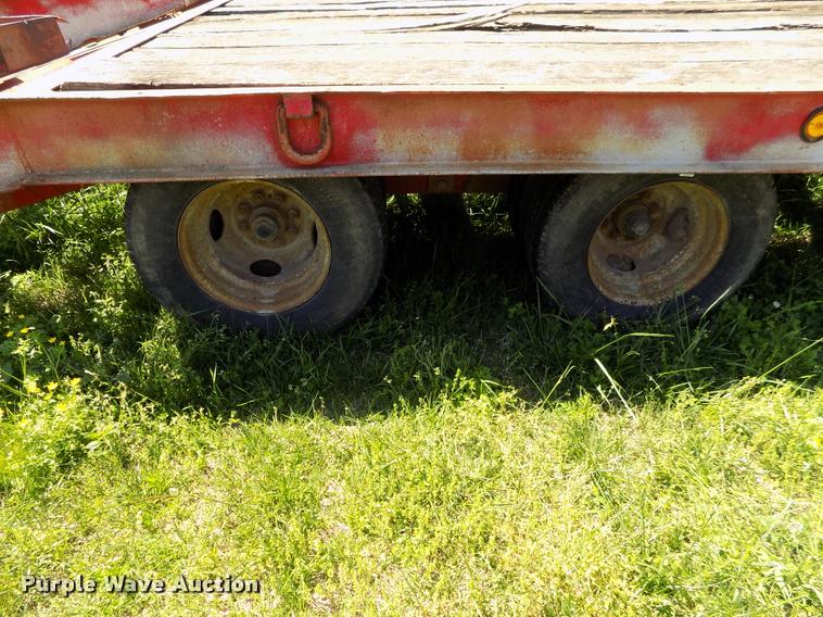 image for item DC7248 1977 Belshe equipment trailer