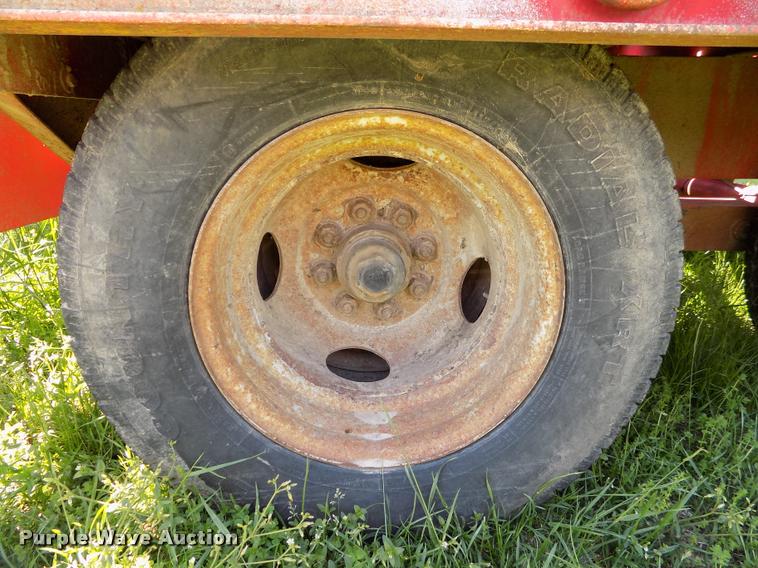 image for item DC7248 1977 Belshe equipment trailer