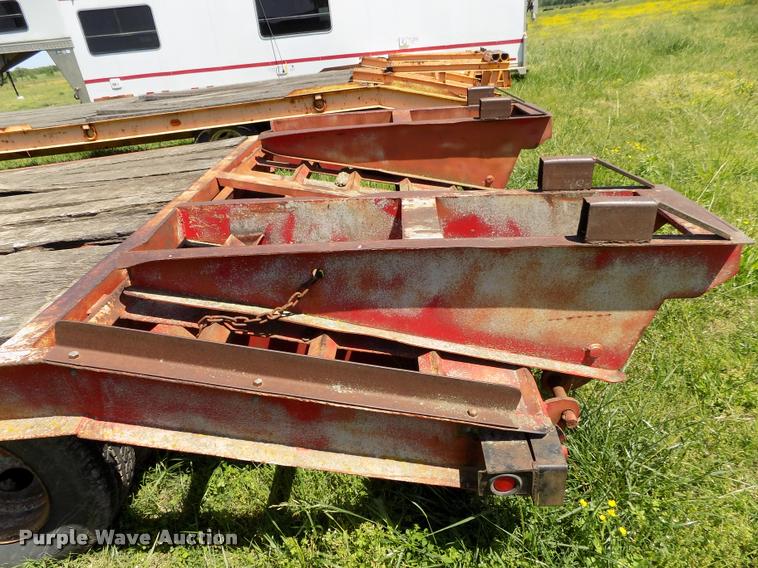 image for item DC7248 1977 Belshe equipment trailer