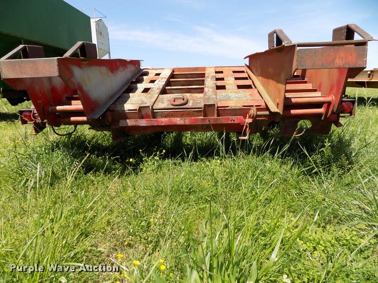 image for item DC7248 1977 Belshe equipment trailer