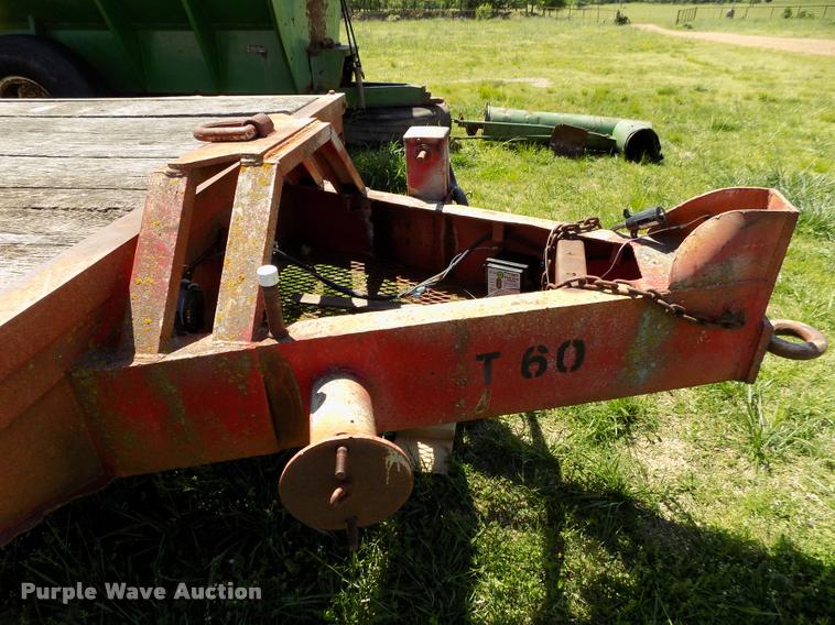 image for item DC7248 1977 Belshe equipment trailer