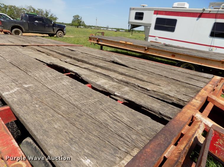 image for item DC7248 1977 Belshe equipment trailer