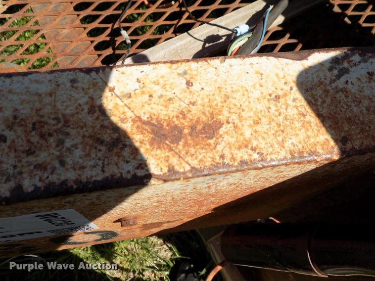 image for item DC7248 1977 Belshe equipment trailer