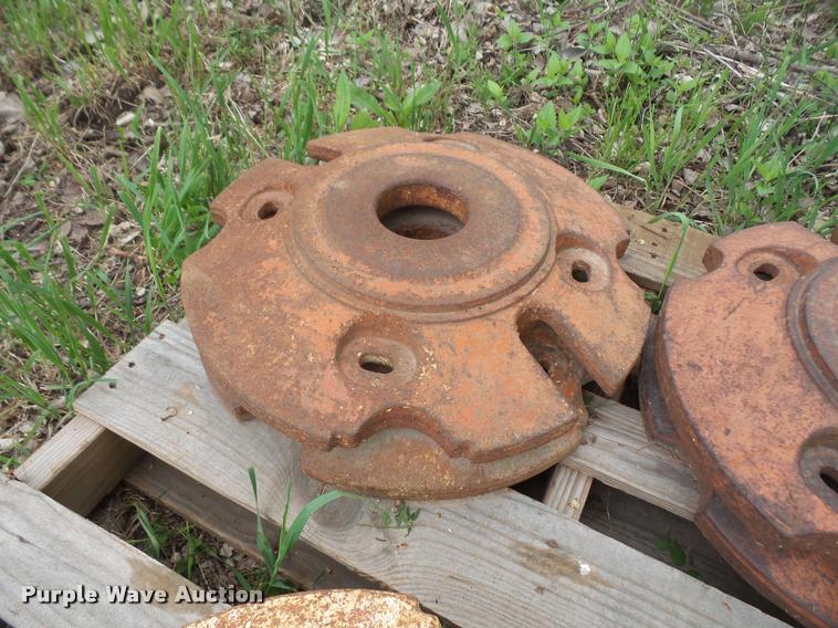 (3) Allis Chalmers wheel weight sets in Atchison, KS Item DC9265 sold