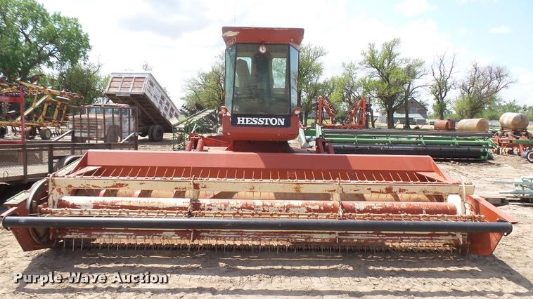 image for item DM9644 Hesston 660T self-propelled windrower