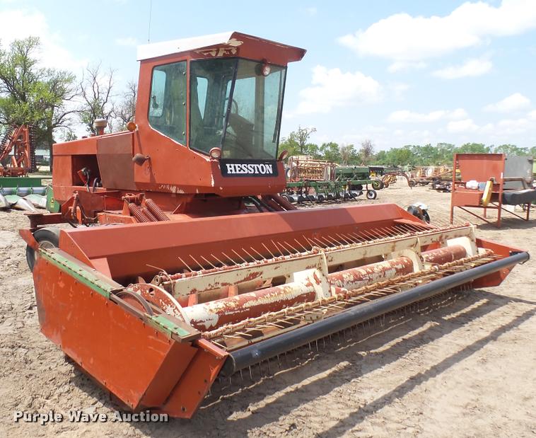 image for item DM9644 Hesston 660T self-propelled windrower