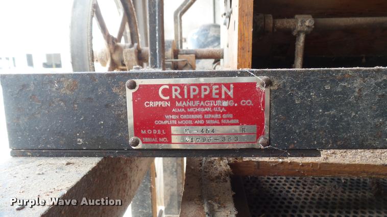 image for item DS9020 Crippen H-454 seed cleaner