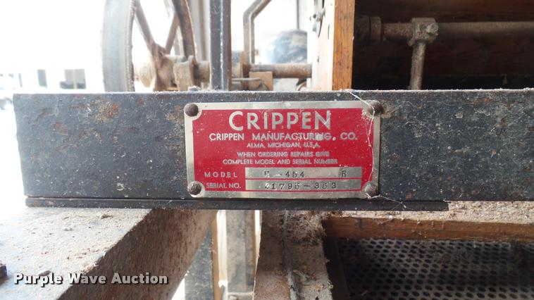 image for item DS9020 Crippen H-454 seed cleaner