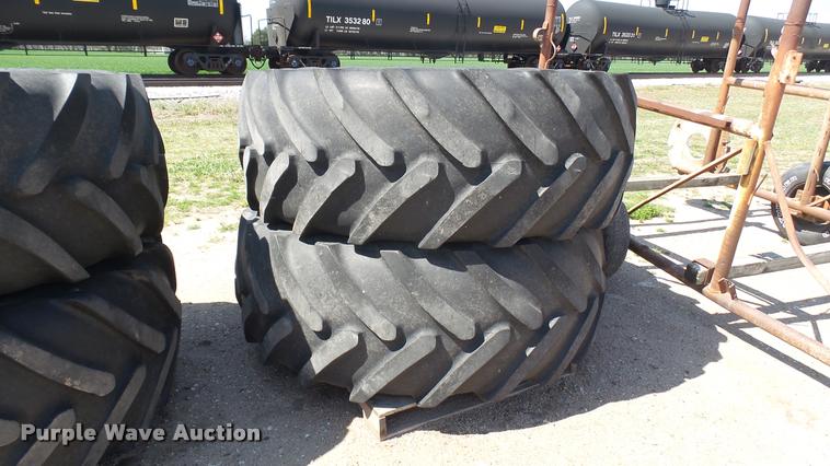 image for item DS9060 (4) Michelin 650/65R38 tires and wheels