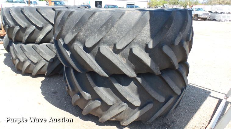 image for item DS9060 (4) Michelin 650/65R38 tires and wheels