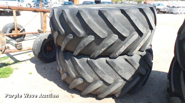 image for item DS9060 (4) Michelin 650/65R38 tires and wheels