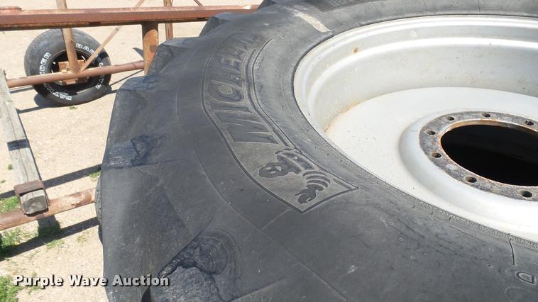 image for item DS9060 (4) Michelin 650/65R38 tires and wheels