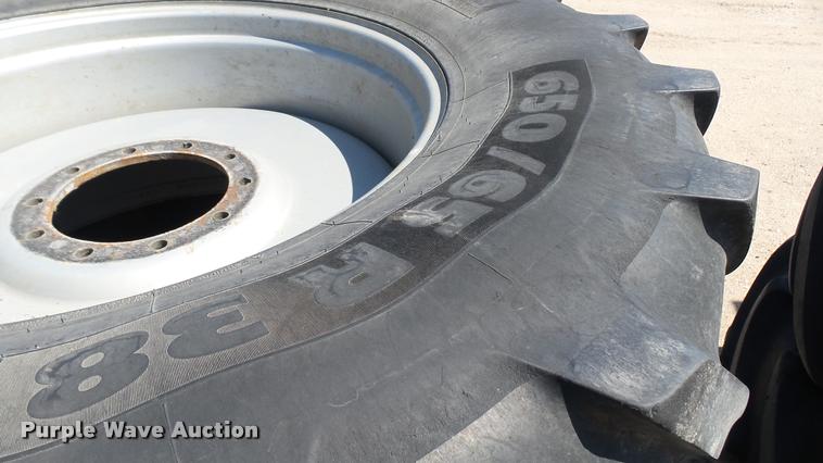 image for item DS9060 (4) Michelin 650/65R38 tires and wheels