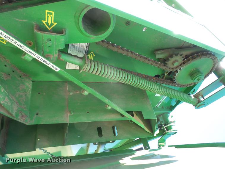 image for item F1996 2010 John Deere 568 Mega Wide Plus round baler
