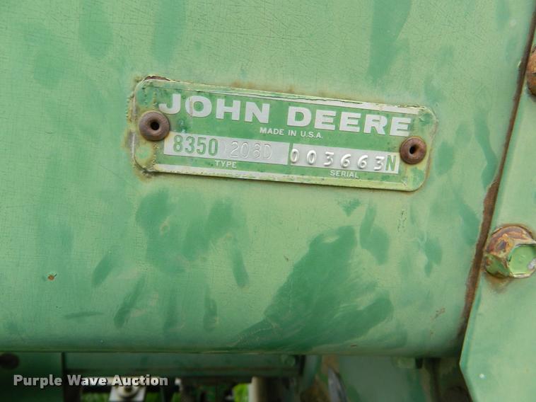 image for item K2562 John Deere 8350 grain drill
