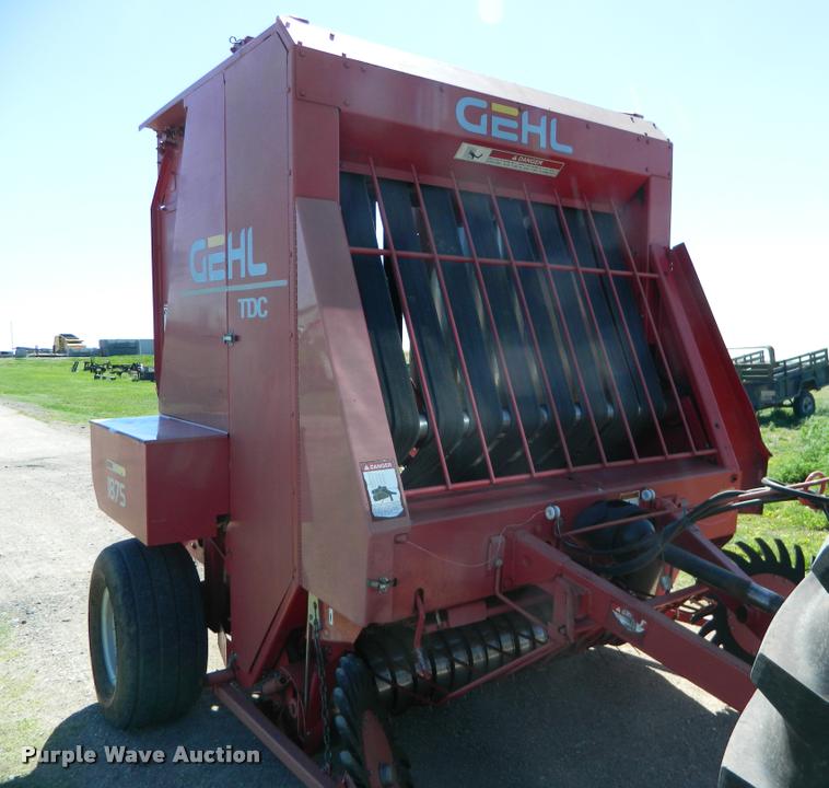 image for item K2564 1990 Gehl 1875 round baler