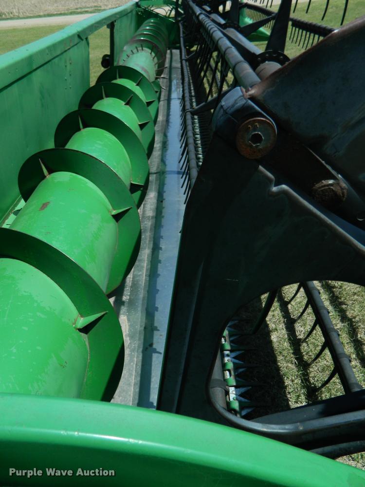 image for item K2566 1994 John Deere 930F flex head