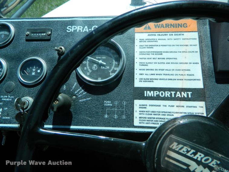 image for item K2568 Melroe 220 self-propelled sprayer