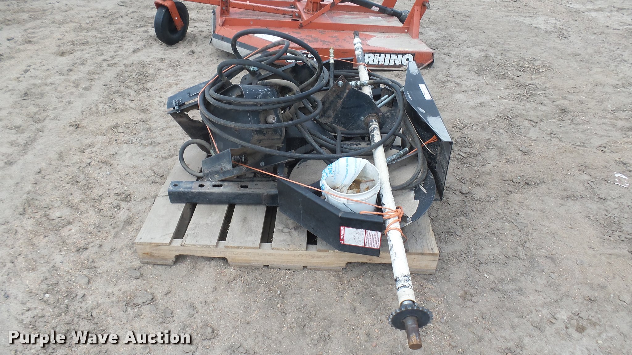 Crary Cyclone chaff spreader in Kinsley, KS Item DM9623 sold Purple