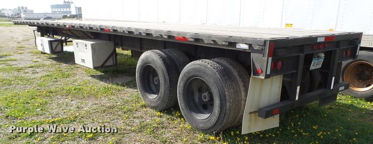 image for item CB9996 1997 Trailmobile F71T-5UAA flatbed trailer