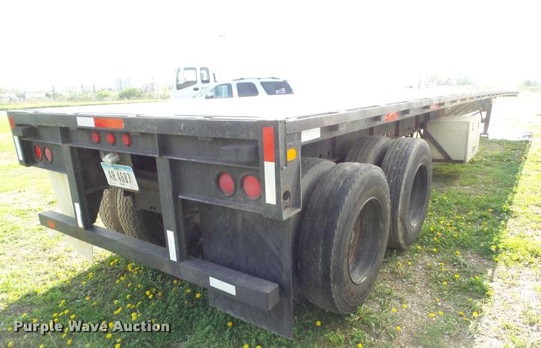 image for item CB9996 1997 Trailmobile F71T-5UAA flatbed trailer