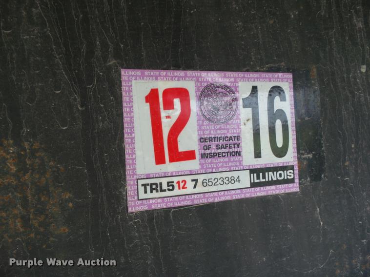 image for item CB9996 1997 Trailmobile F71T-5UAA flatbed trailer