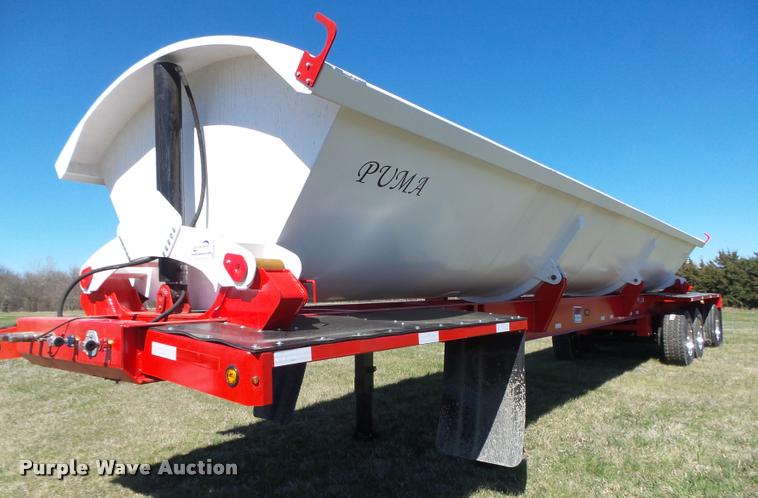 image for item DA0638 2017 Puma TD2350 side dump trailer