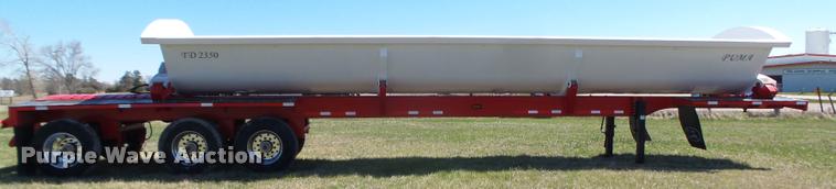 image for item DA0638 2017 Puma TD2350 side dump trailer