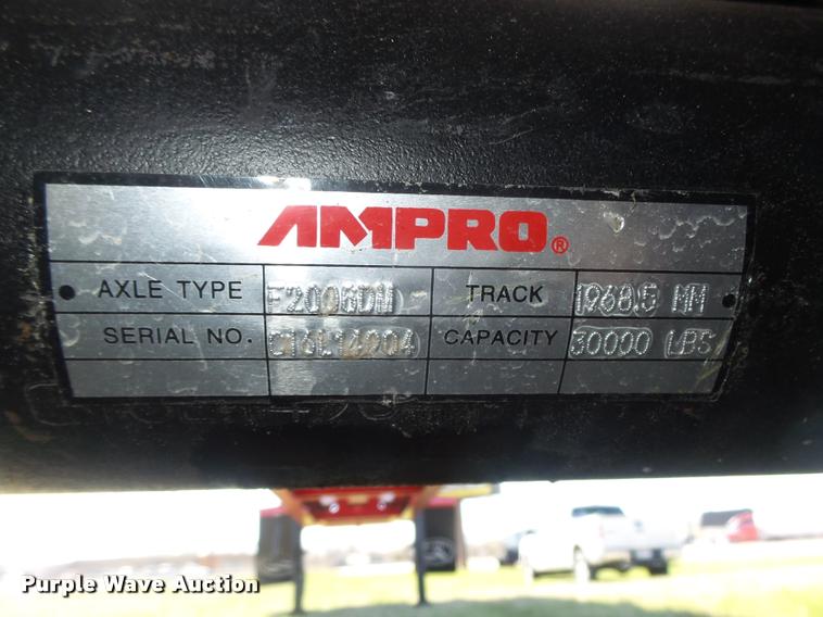 image for item DA0638 2017 Puma TD2350 side dump trailer