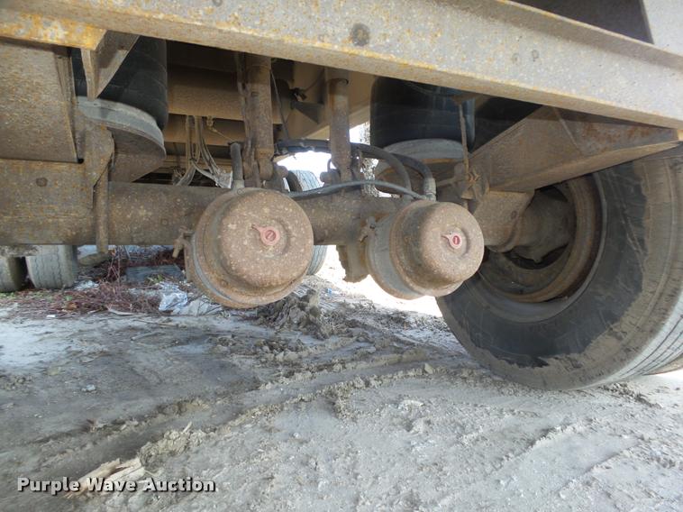 image for item DA0645 1988 East Hi-Boy flatbed trailer