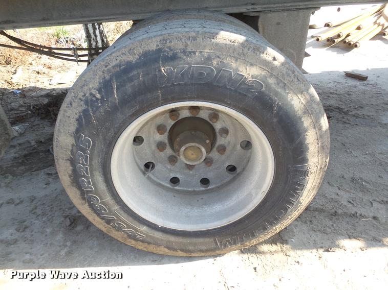 image for item DA0645 1988 East Hi-Boy flatbed trailer