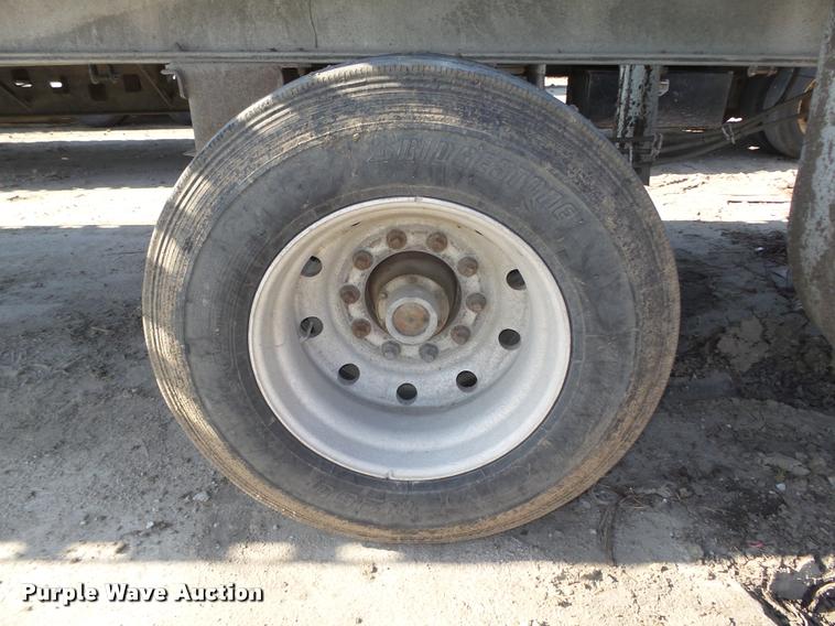 image for item DA0645 1988 East Hi-Boy flatbed trailer