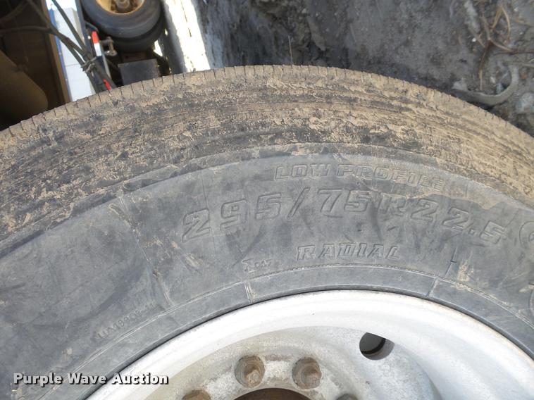 image for item DA0645 1988 East Hi-Boy flatbed trailer