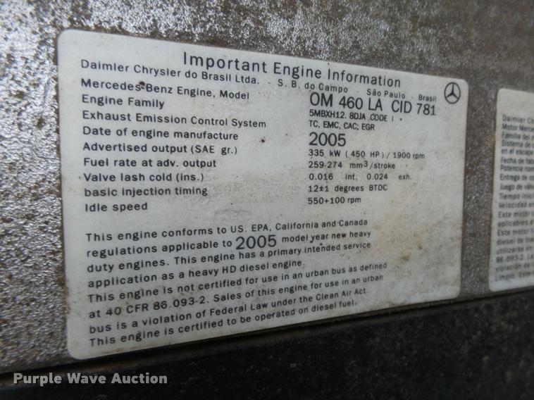 image for item DA0668 2006 Freightliner Columbia CL120 semi truck