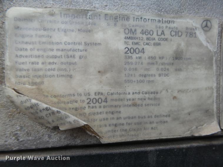 image for item DA0669 2005 Freightliner Columbia CL120 semi truck